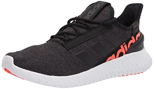 adidas Men's Kaptir 2.0 Running Shoes, Black/Black/Grey, 13