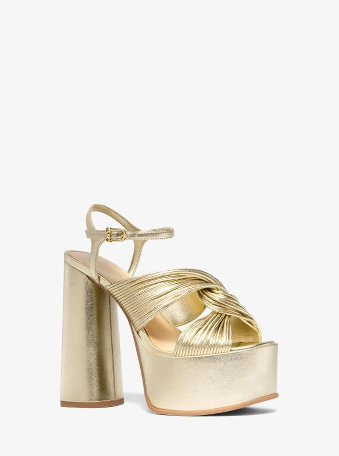 Alessia Metallic Platform Sandal