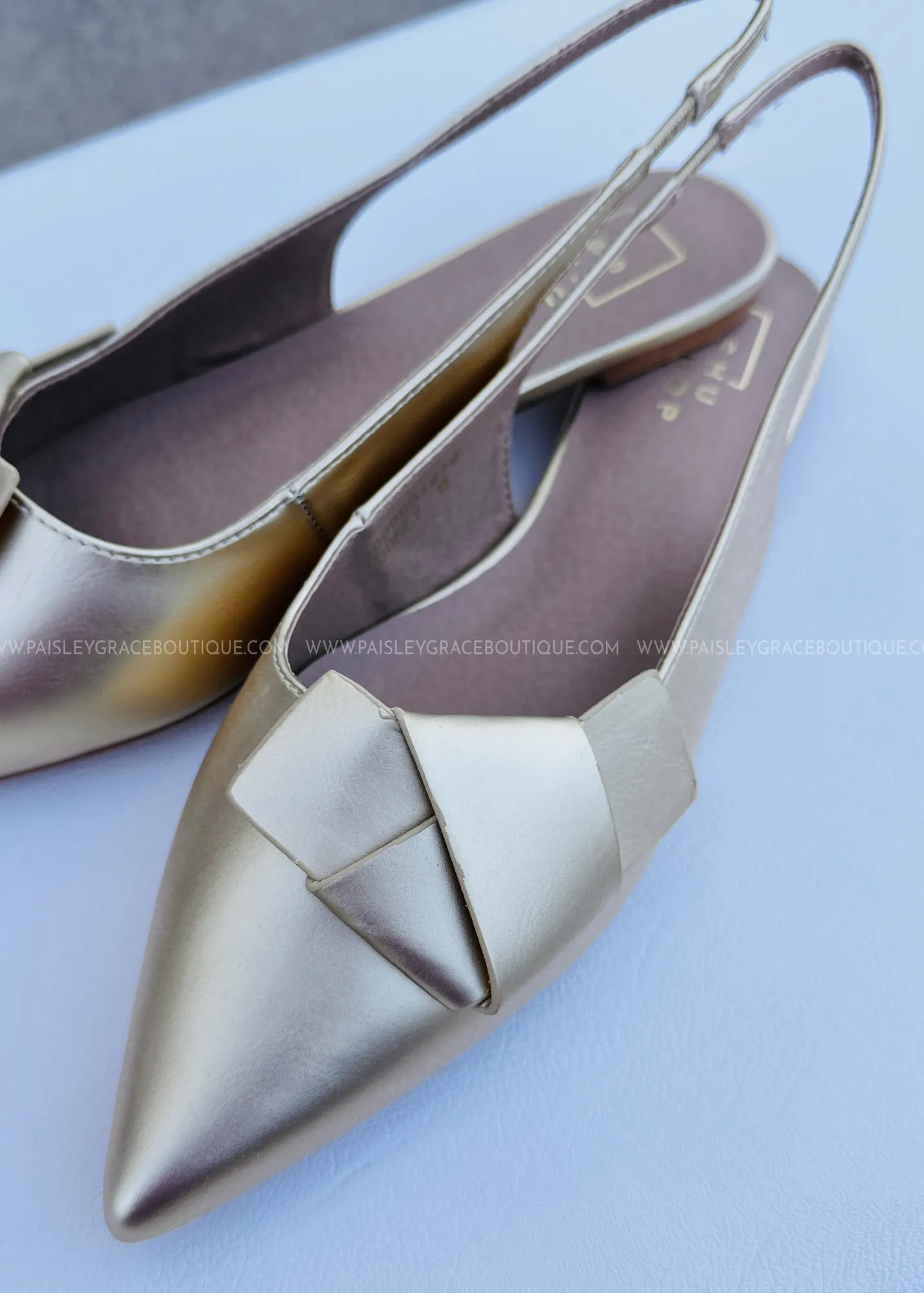 Audrey Flats by Shu Shop - Gold