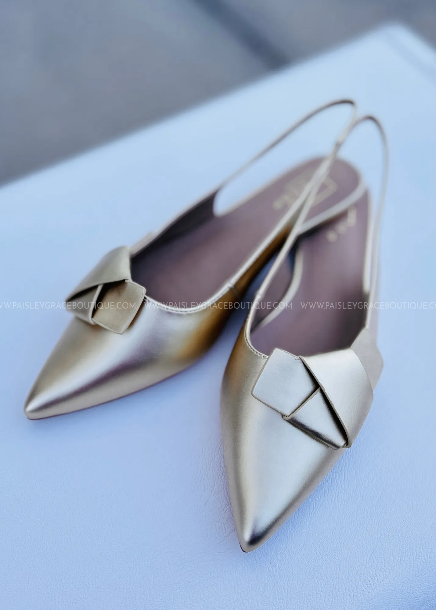 Audrey Flats by Shu Shop - Gold