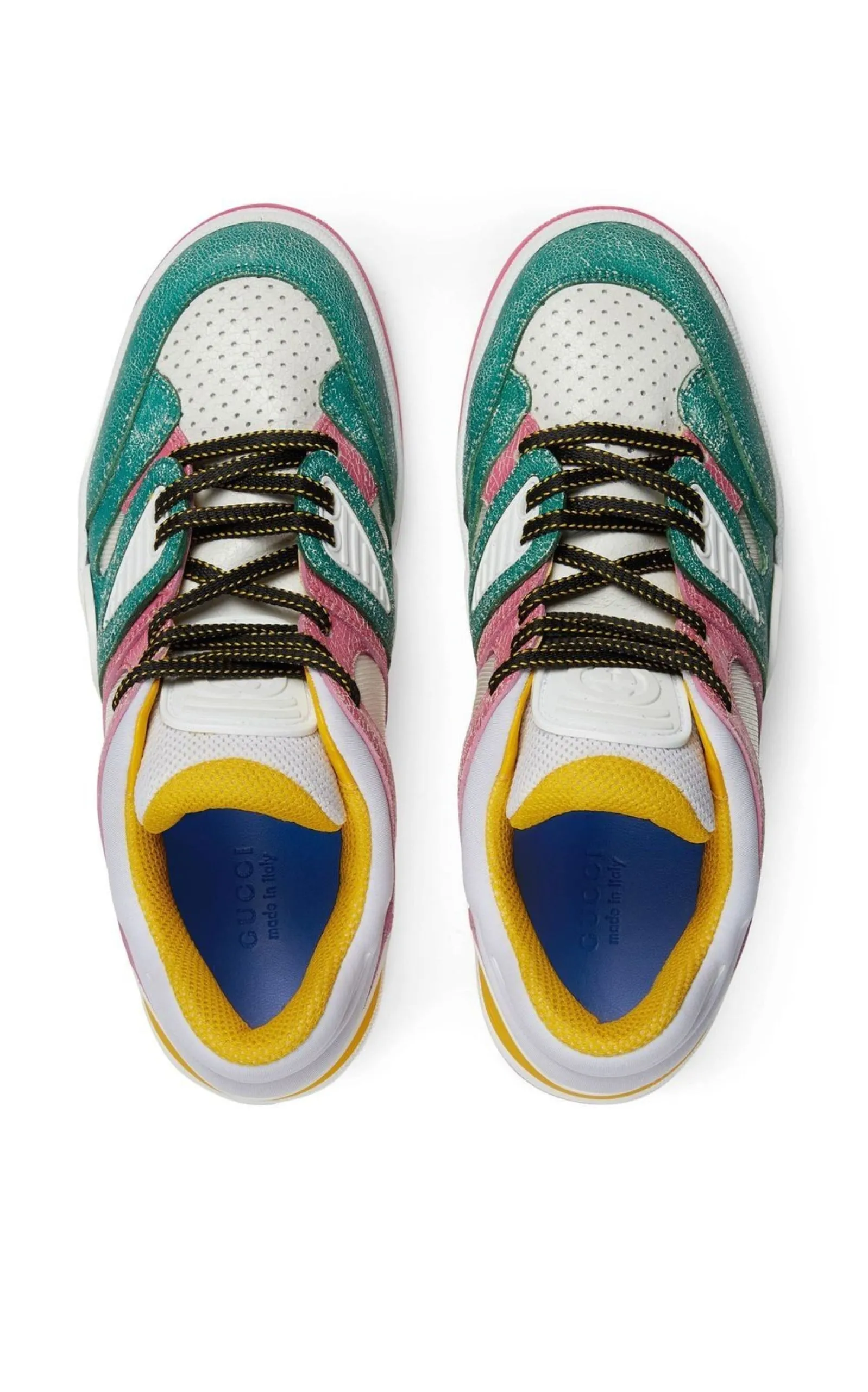 Basket Panelled Sneakers