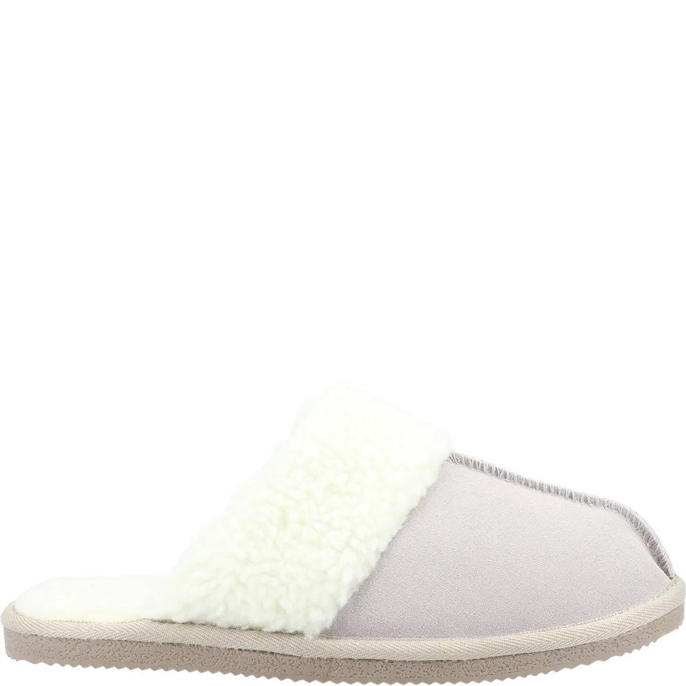 Beige Arianna Mule Slippers