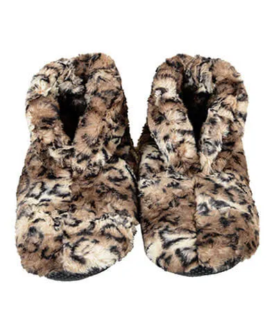 Bootie Slipper - Luxury Faux Fur in Carpathian Lynx (SOLD OUT)