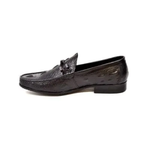 British Walkers Leon Men's Black Leather Loafers