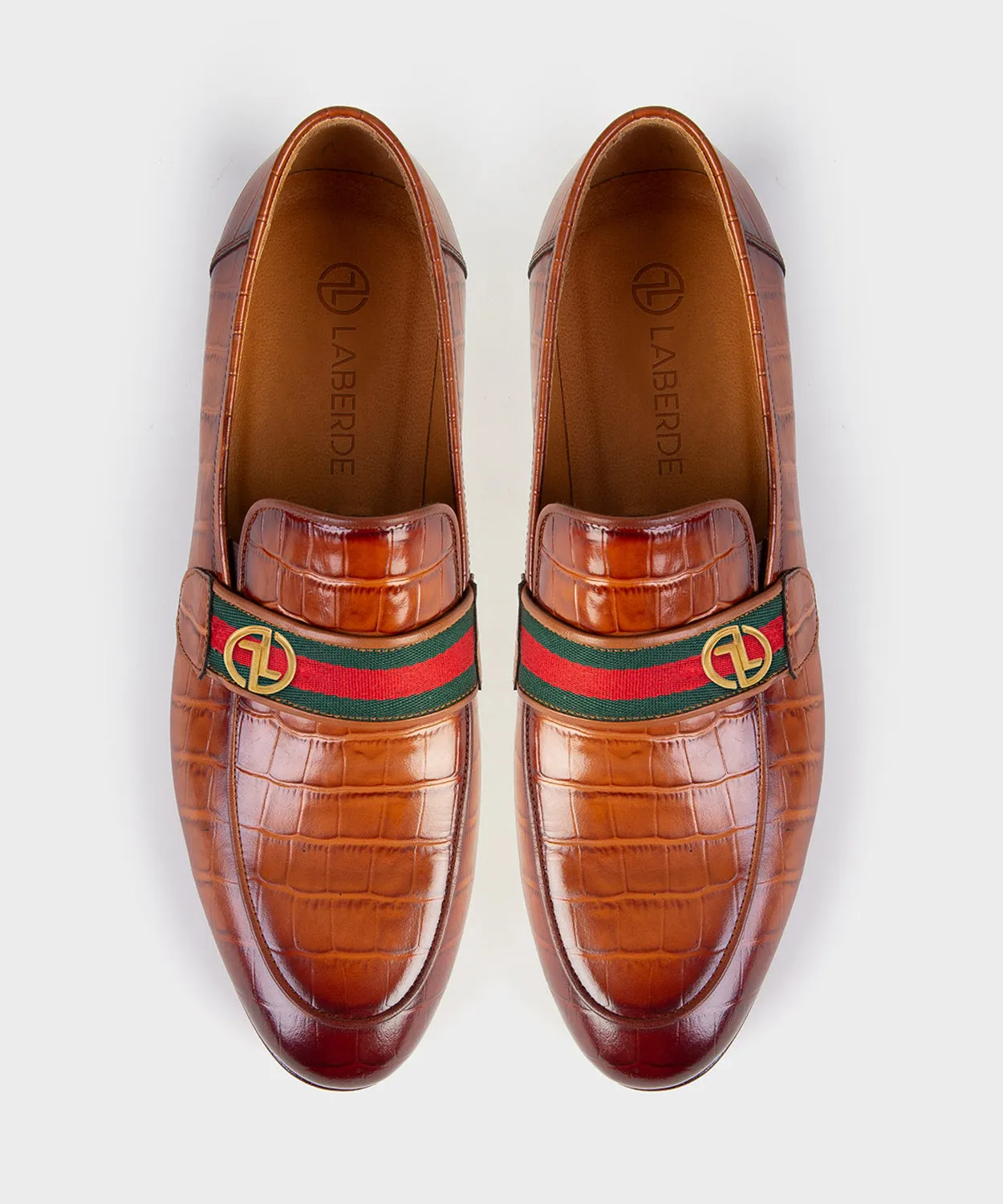 Brown Leather Loafers