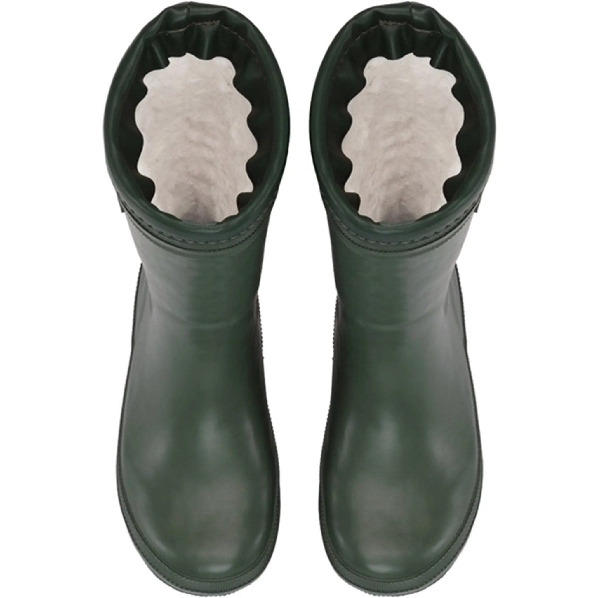 Bundgaard Cloudy High Warm Rubber Boot Army