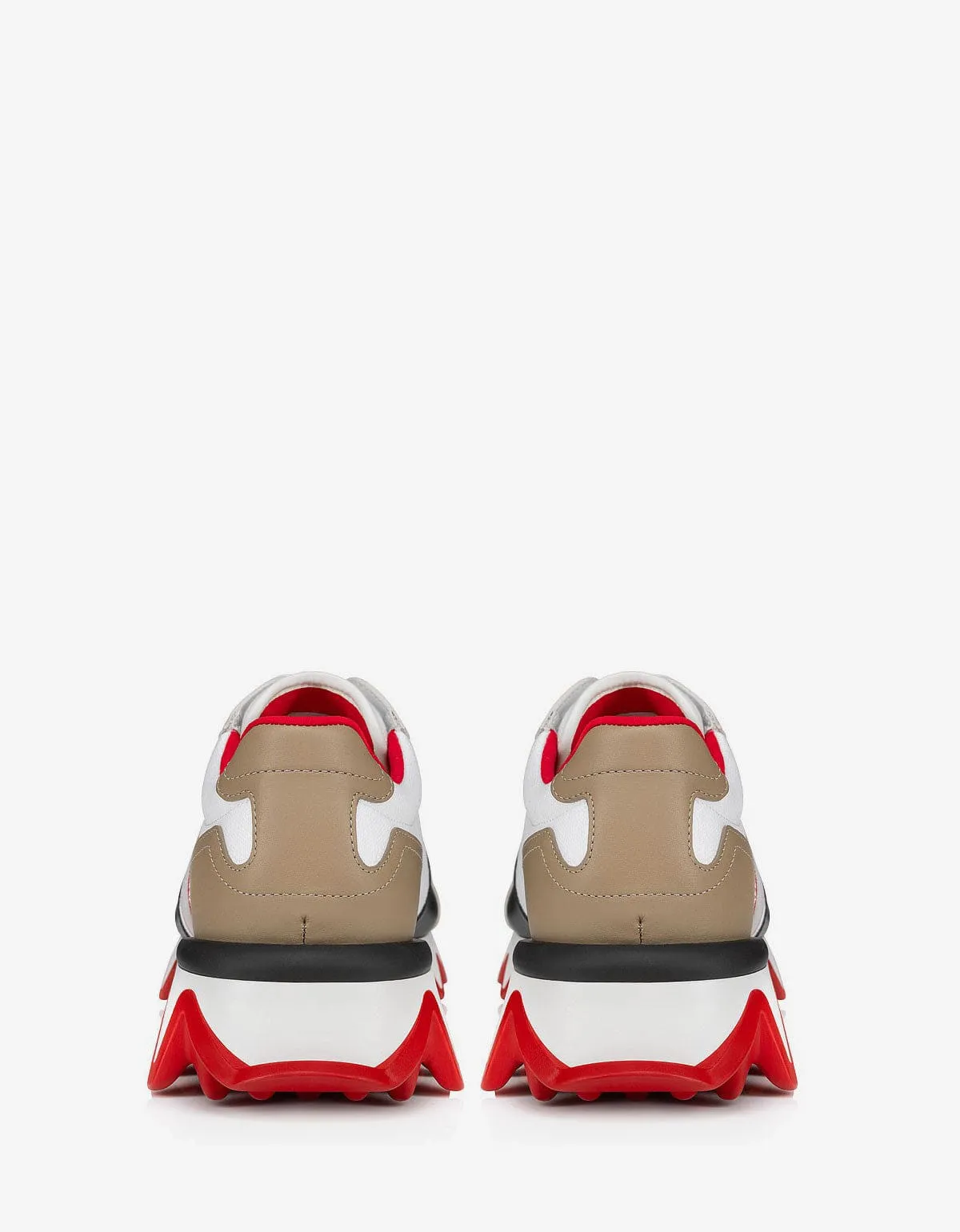 Christian Louboutin Nastroshark White Trainers -