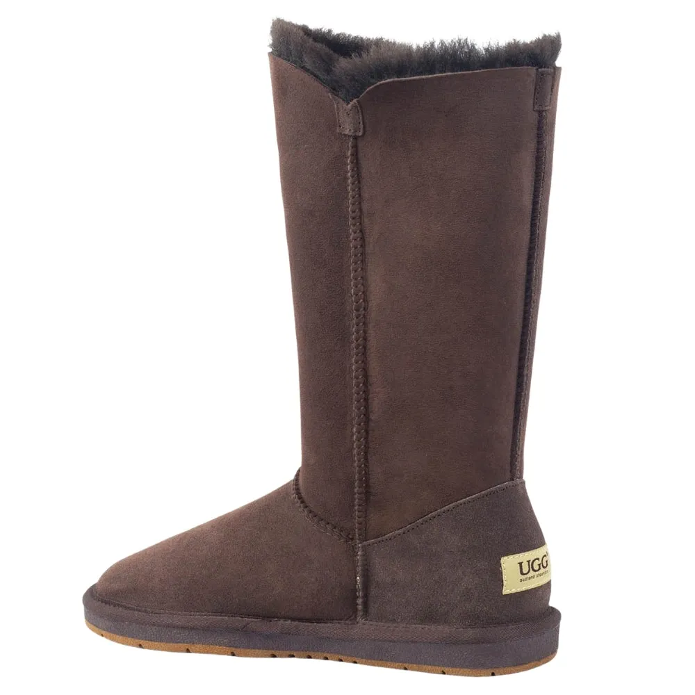 Classic Tall 3 Buttons UGG Boots Premium Australian Sheepskin