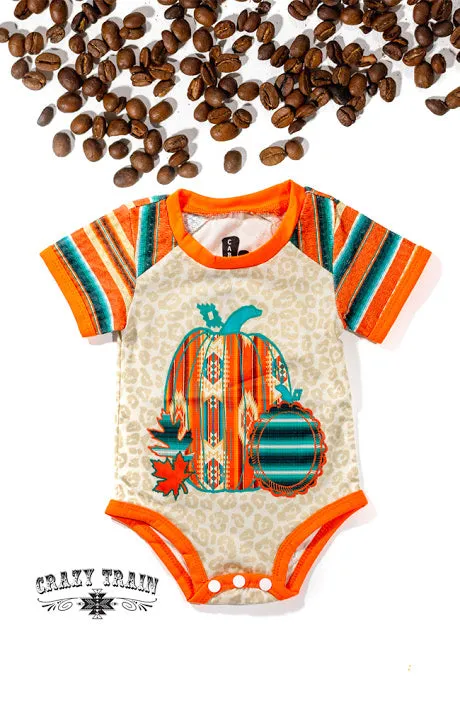 Crazy Train Pumpkin Spice Girl Onesie