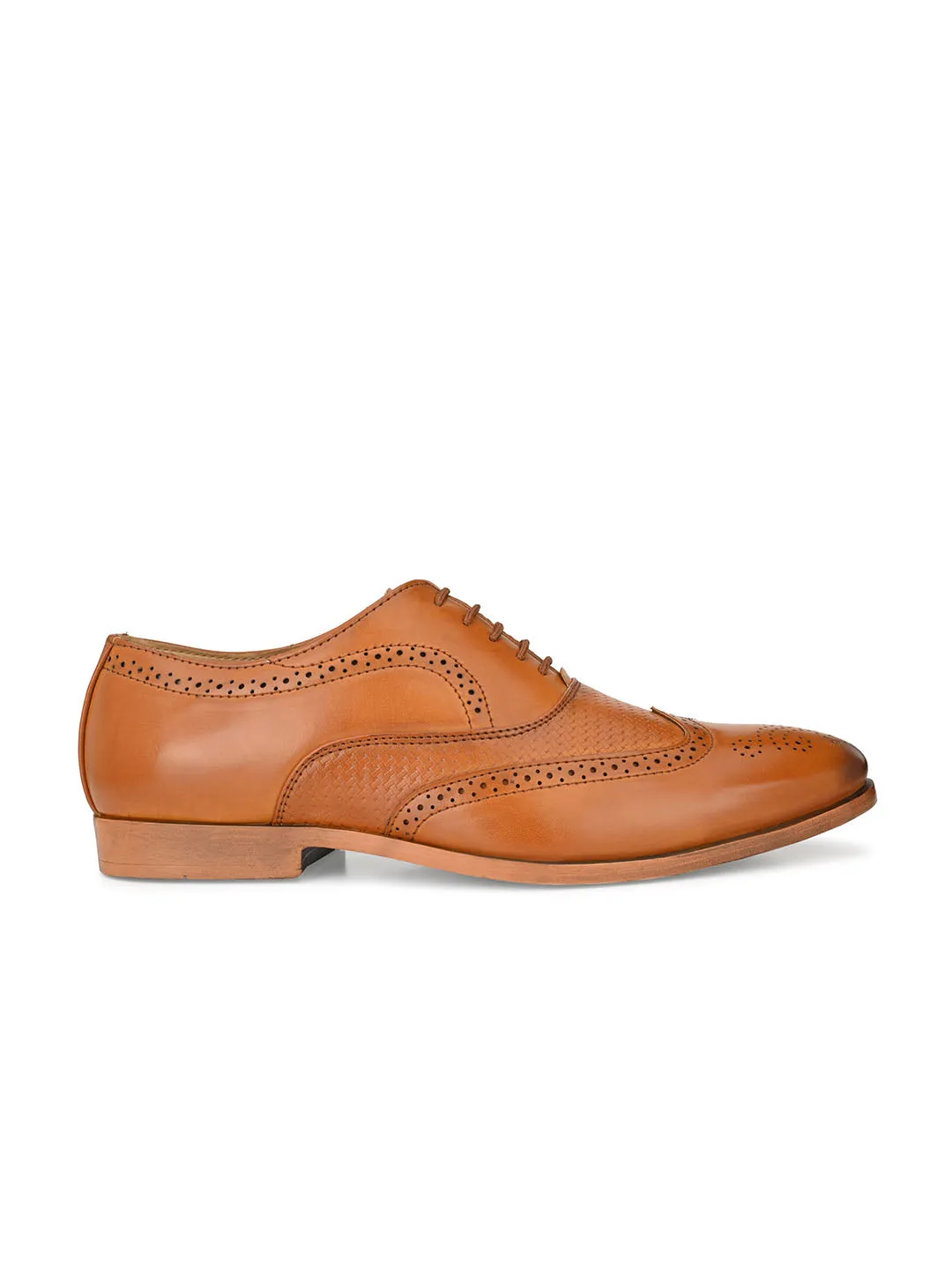 Debonair Tan Lace-ups