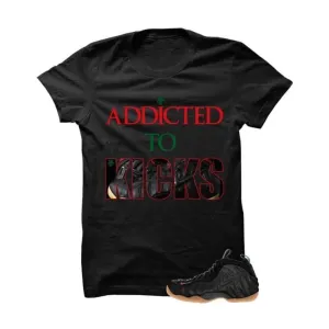 Foamposite Pro "Gucci" Black T Shirt (Addicted To Kicks)