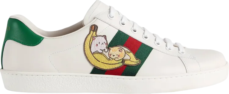 Gucci Ace Bananya sneakers, white