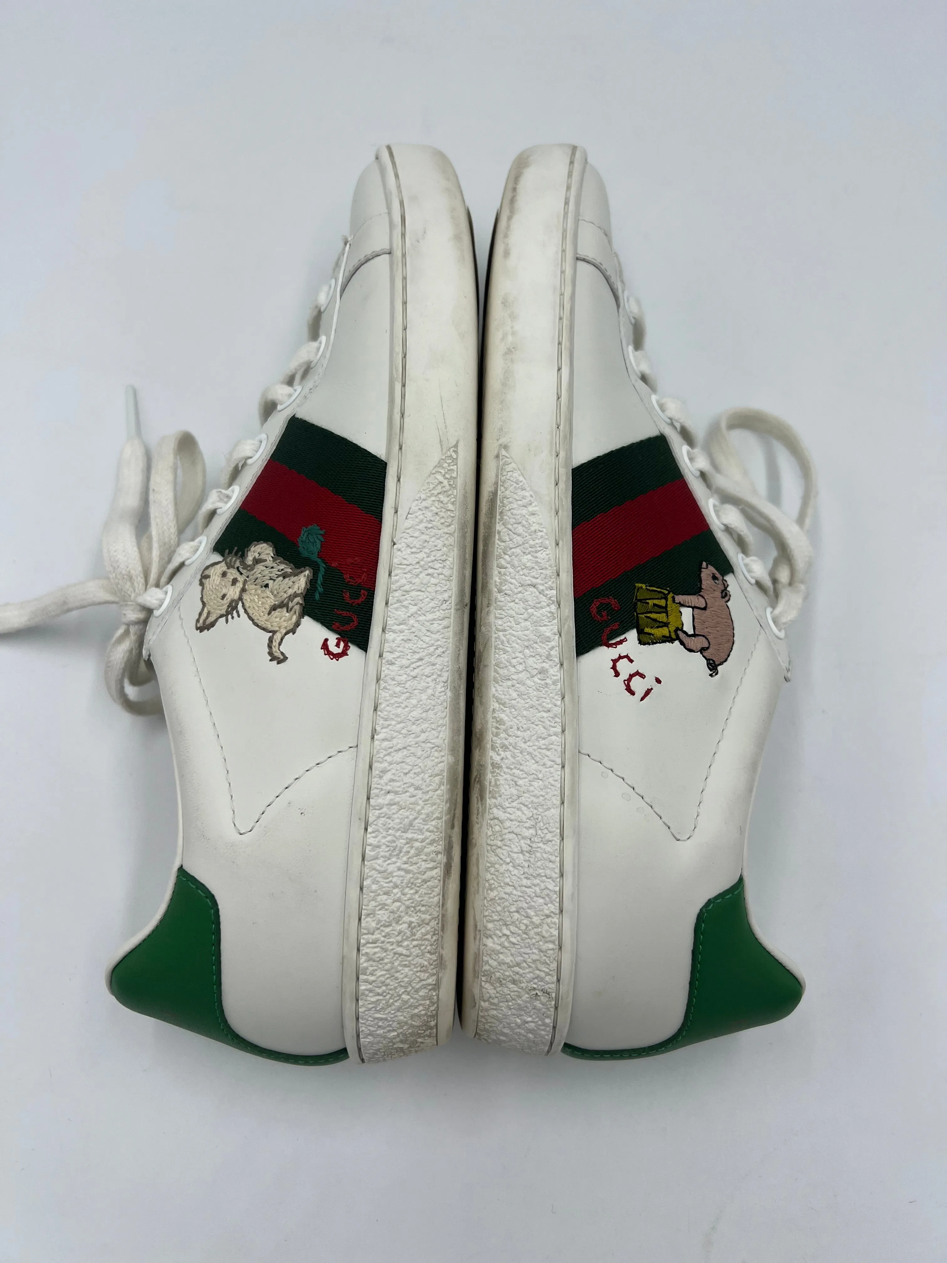 Gucci Ace Kitten Designer Sneakers Size: 6