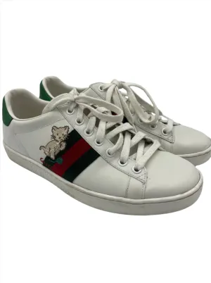 Gucci Ace Kitten Designer Sneakers Size: 6