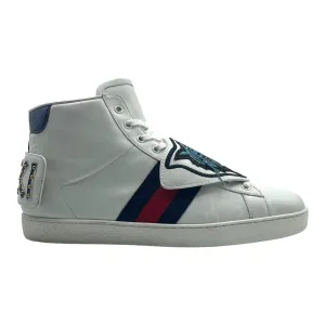 Gucci Ace Sneaker High Removable Patch White Pre-Owned