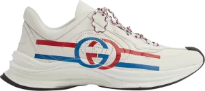 Gucci Run Sneaker White Blue Red, white