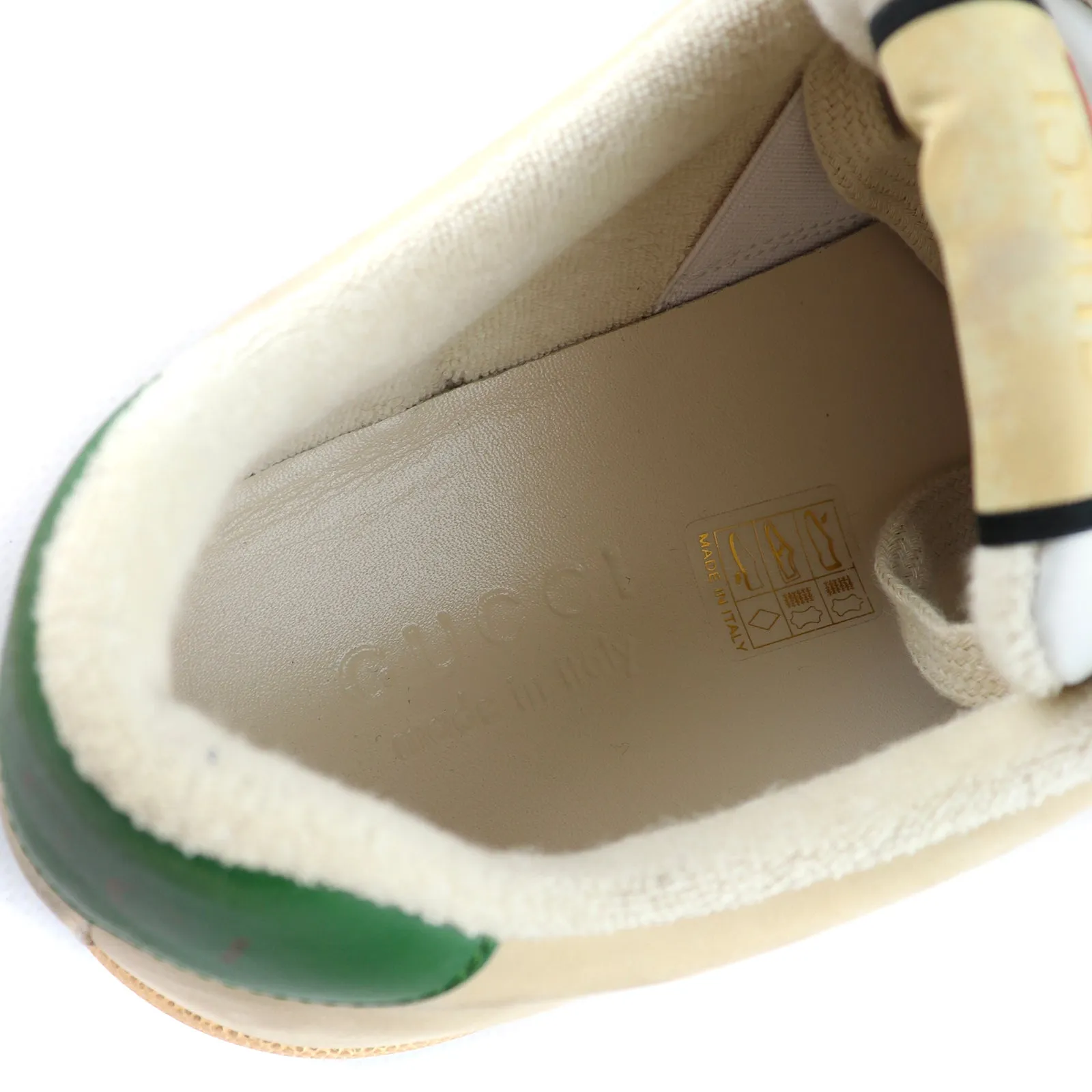 GUCCI - Sneakers Screener en cuir (T42,5)