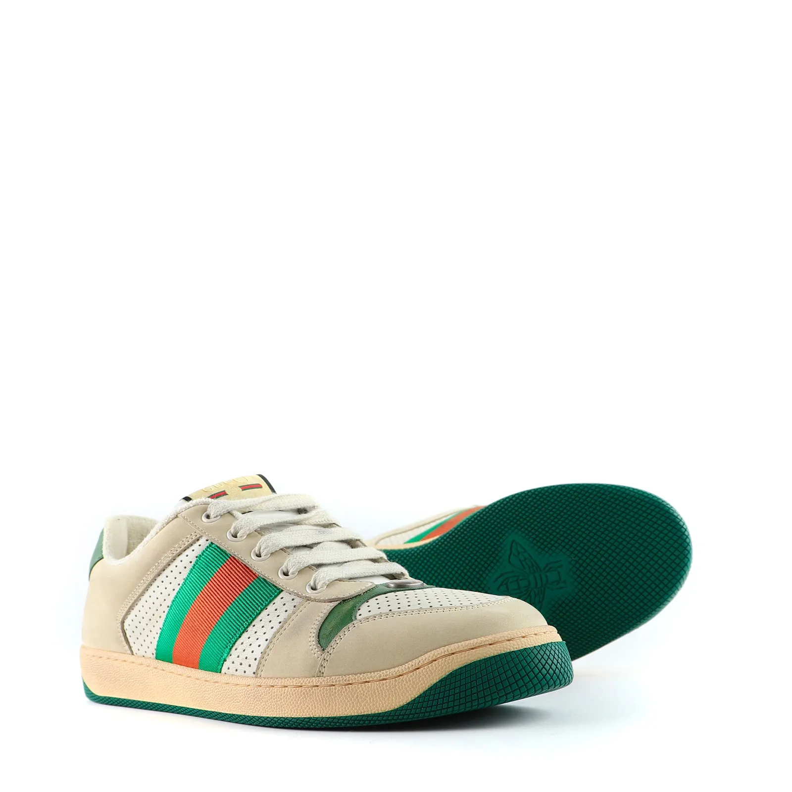 GUCCI - Sneakers Screener en cuir (T42,5)