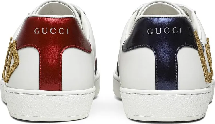 Gucci Wmns Ace Crystal sneakers, white