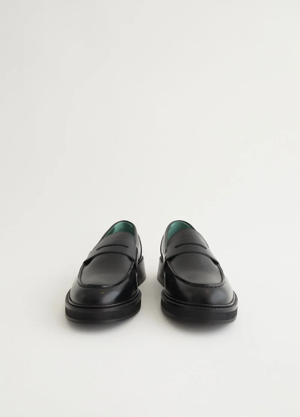 Heeled Townee Penny Loafers