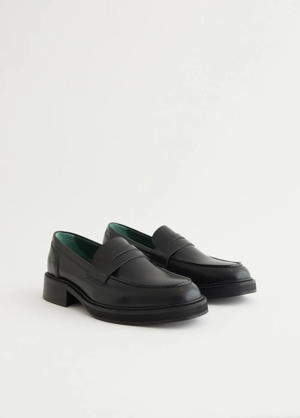 Heeled Townee Penny Loafers