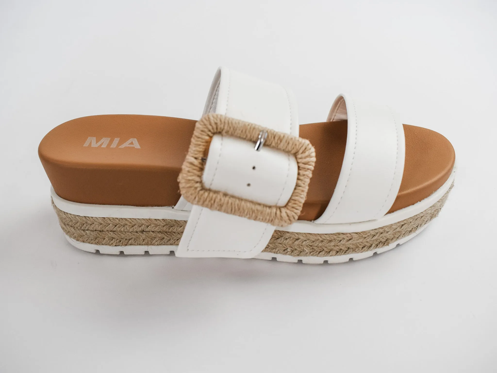 Kenzy Platform Slip On Sandals