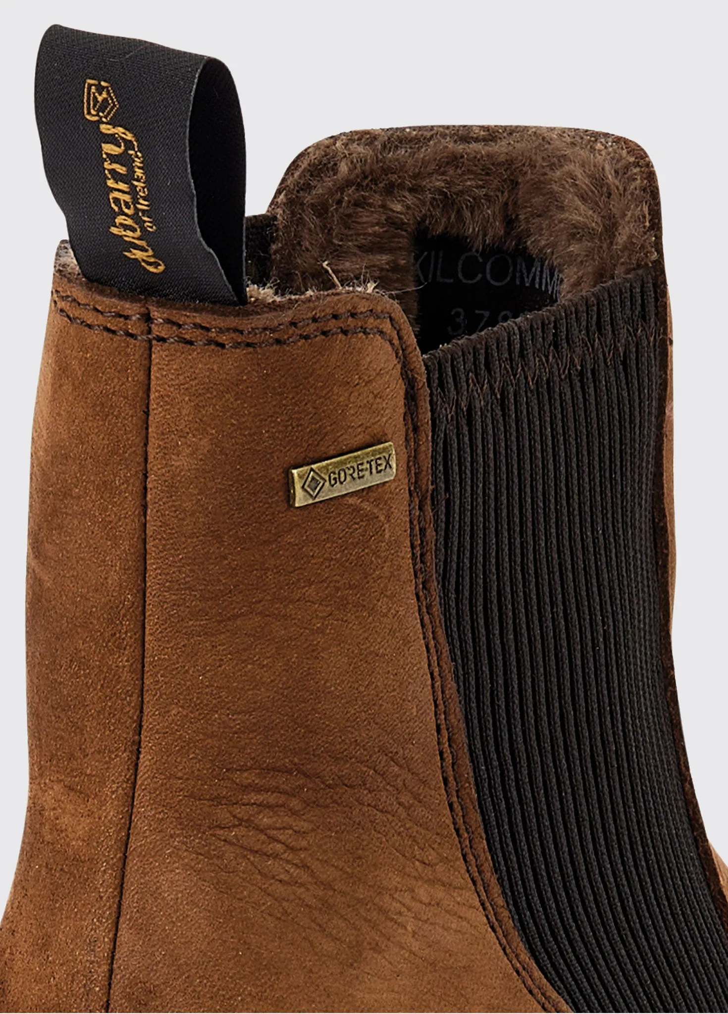 Kilcommon Faux Fur-lined Chelsea Boot - Walnut