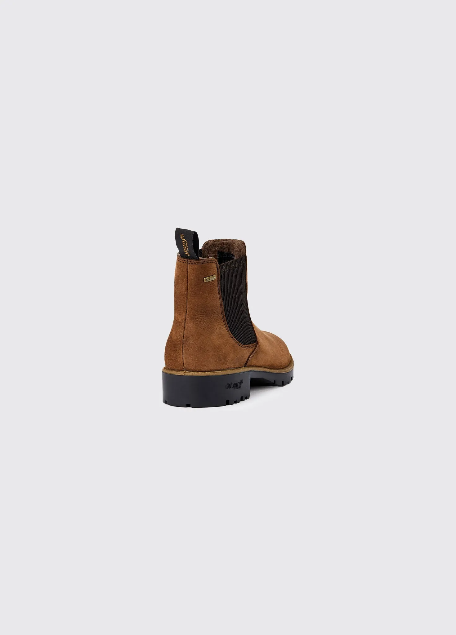 Kilcommon Faux Fur-lined Chelsea Boot - Walnut