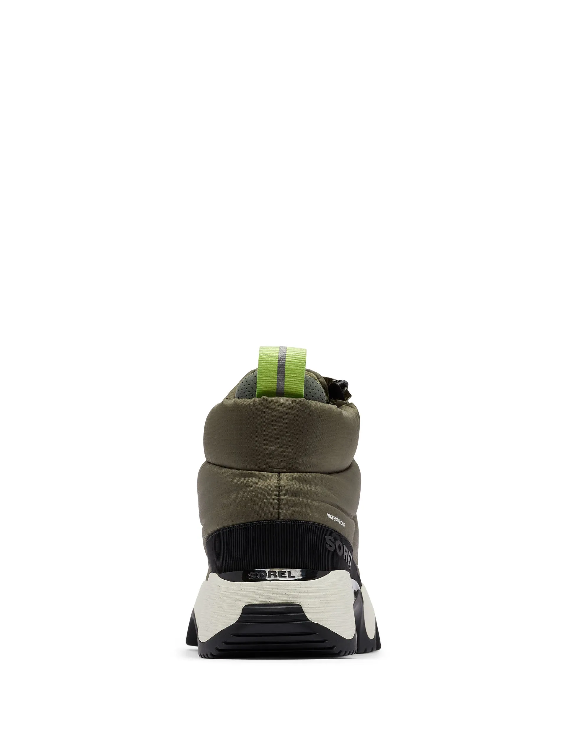 Kinetic Impact Puffy Sneaker Boot - Stone Green/Black