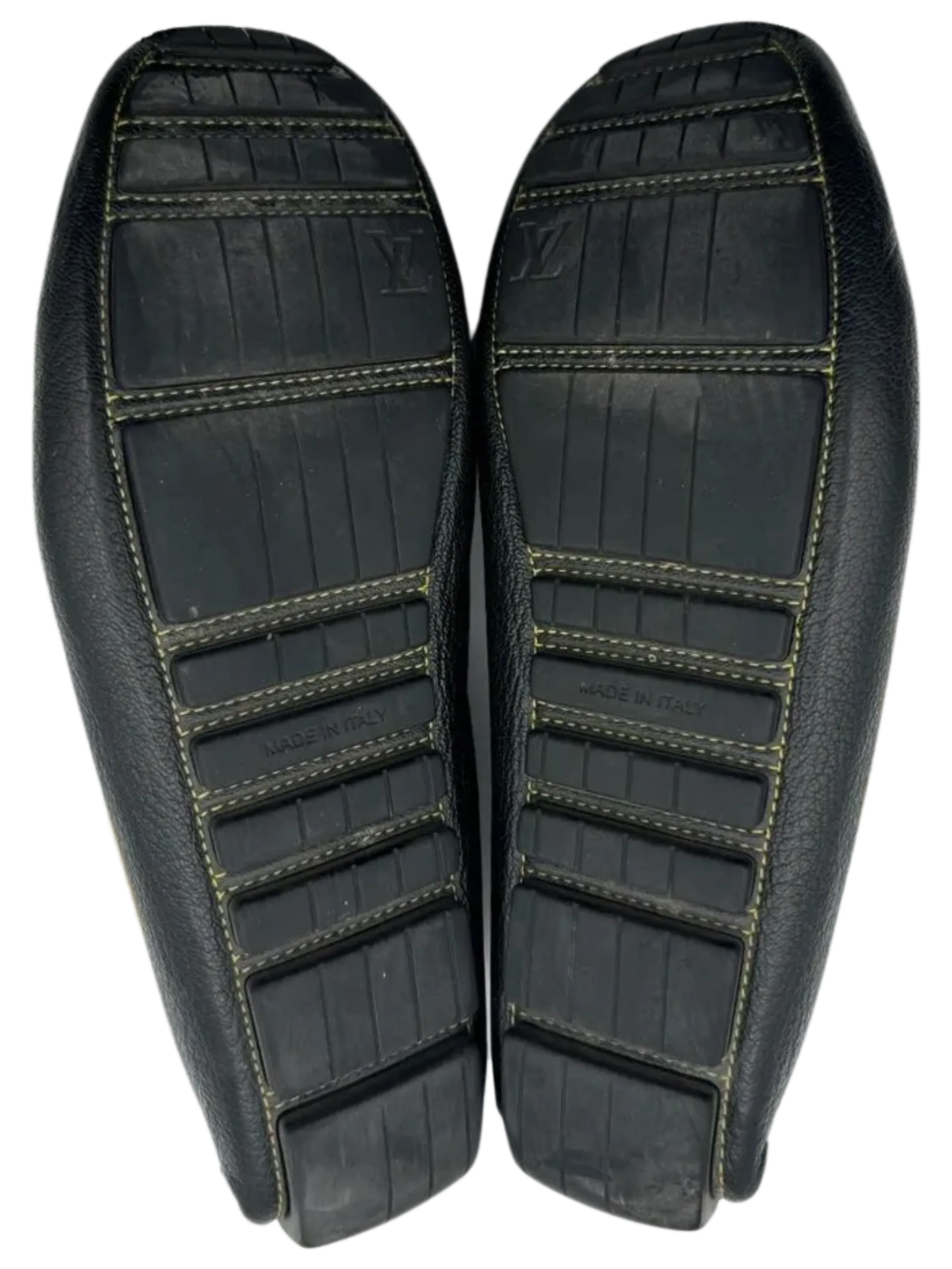 Louis Vuitton Goatskin Studded Suhali Loafers