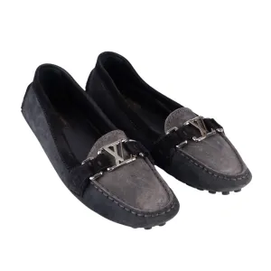 Louis Vuitton Suede Oxford Loafers