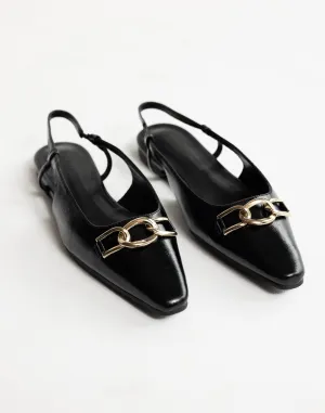 Maxine Flats (Black Shine) - By Billini