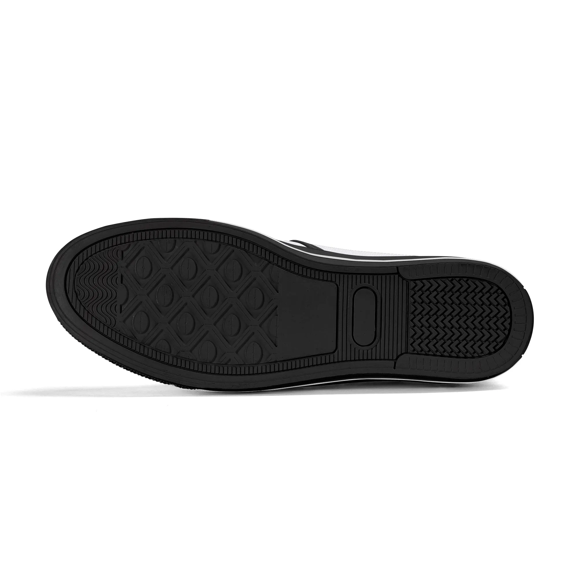 Mens Minimal Hearts Rubber Slip On Shoes