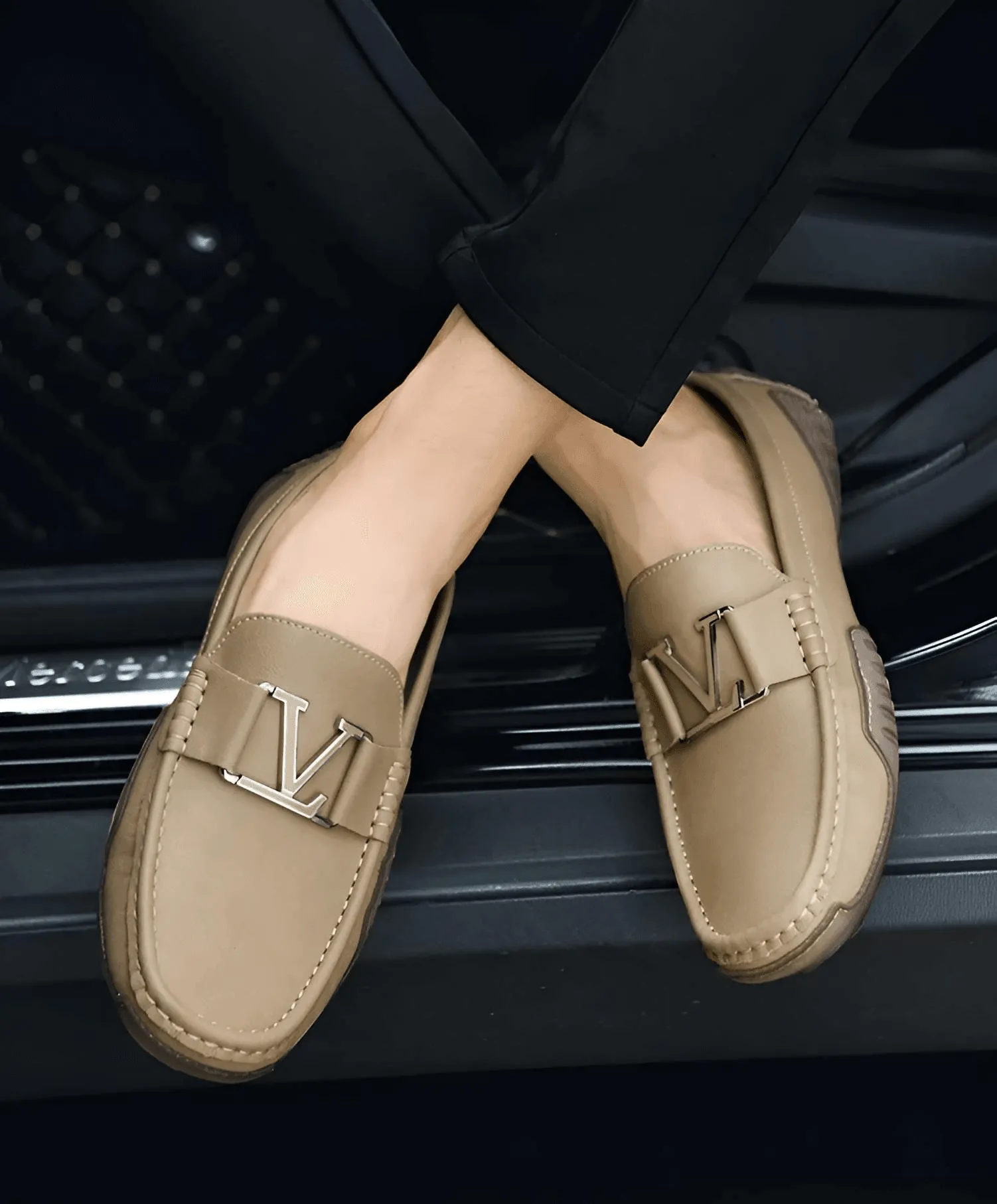 Men's Soft Luxury in Genuine Leather Moccasin Loafers