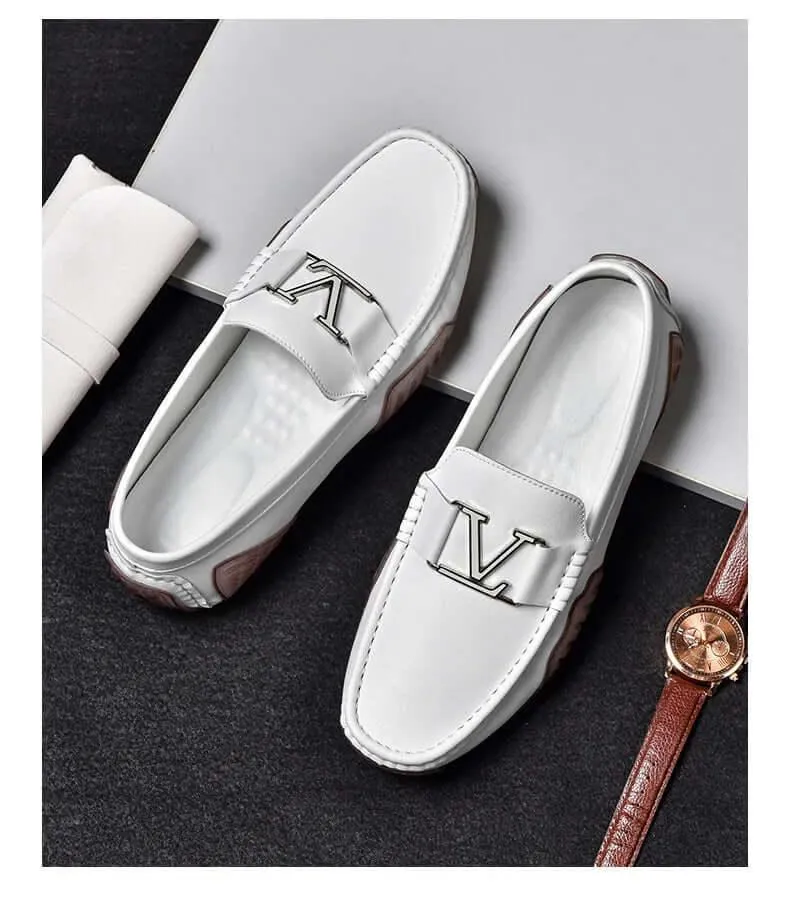 Men's Soft Luxury in Genuine Leather Moccasin Loafers