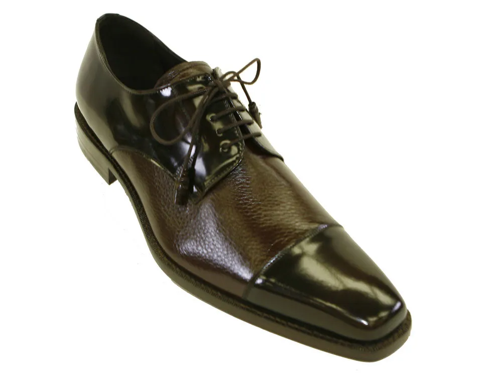 Mezlan Soka Lace-Up Oxford Brown