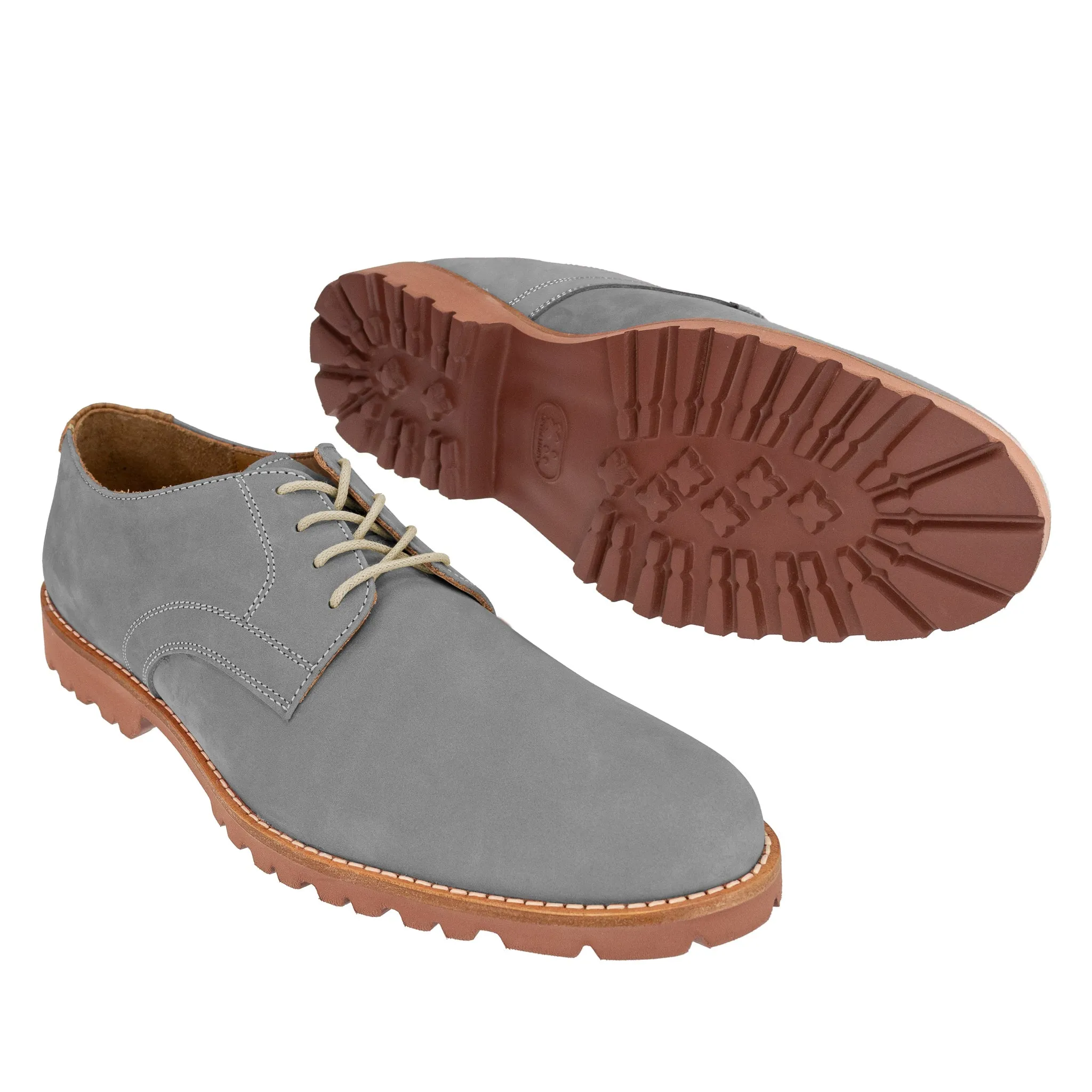 Otis Nubuc Oxford in Grey (Size 12) by T.B. Phelps