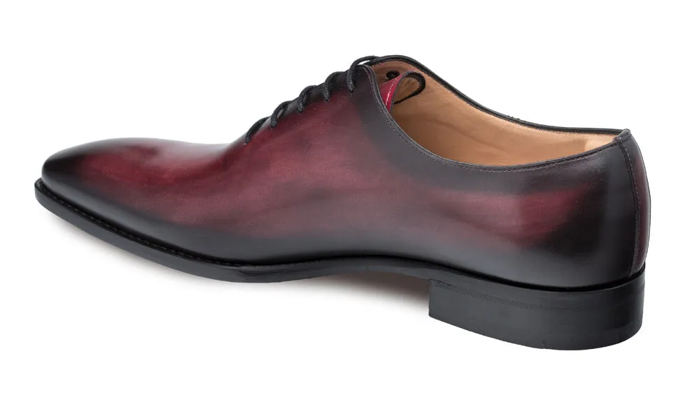 Pamplona Lace-Up Oxford Burgundy