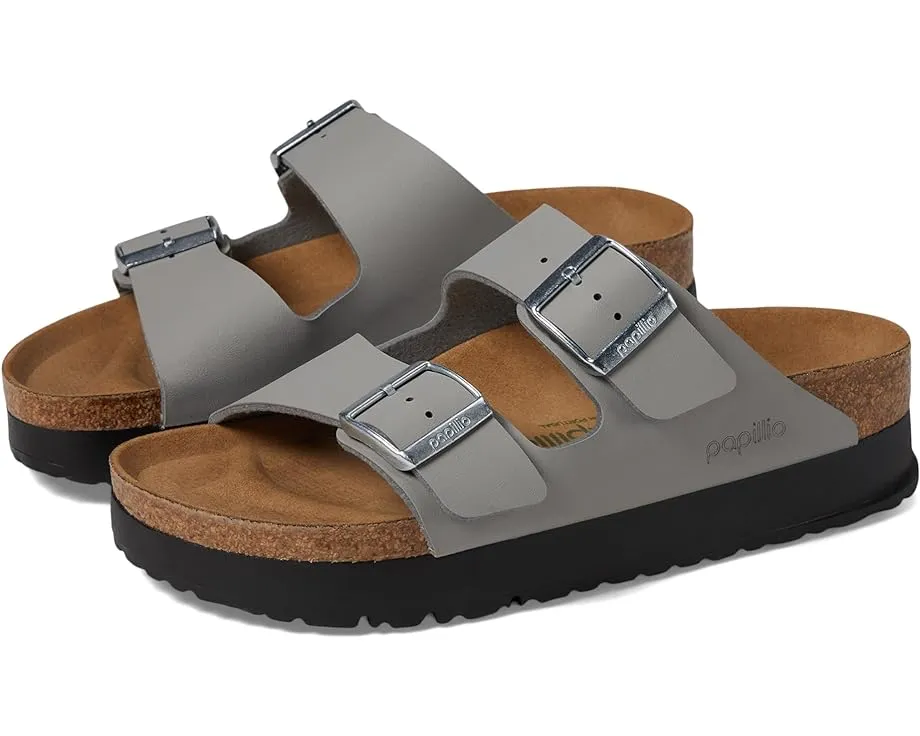 Papillio by Birkenstock Arizona Platform Stone Coin Sandal