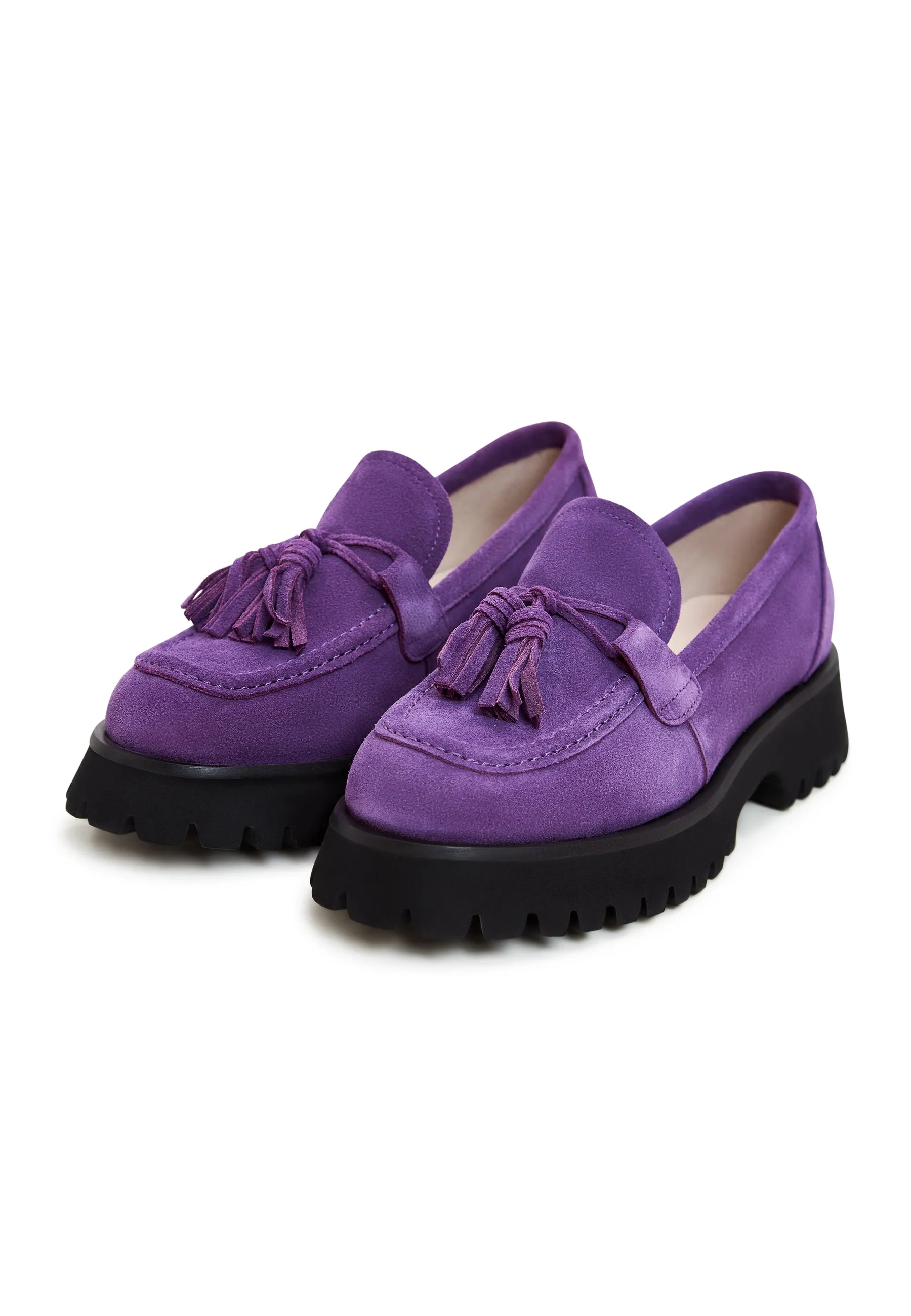 Platform Loafers Ksenia - Violet