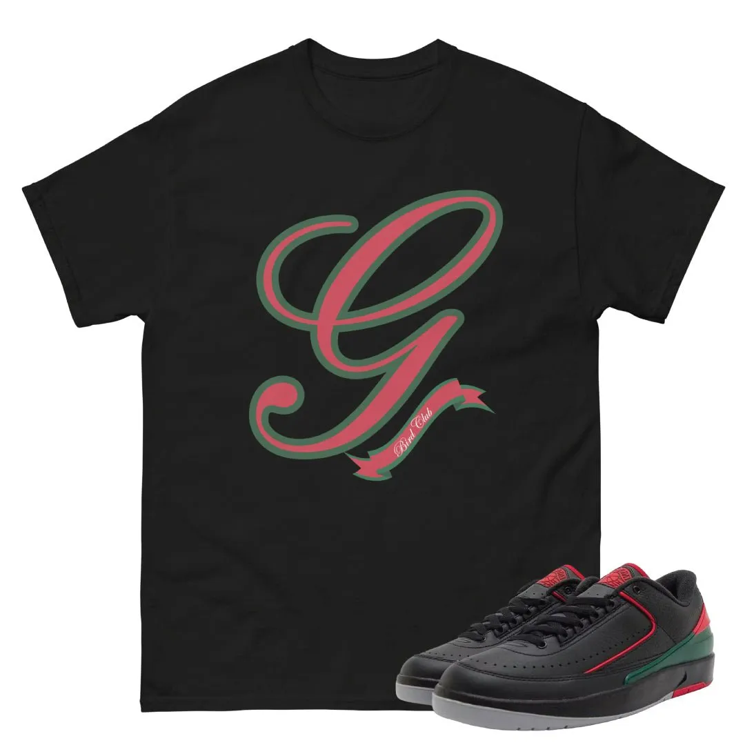 Retro 2 Low Gucci Big G Shirt