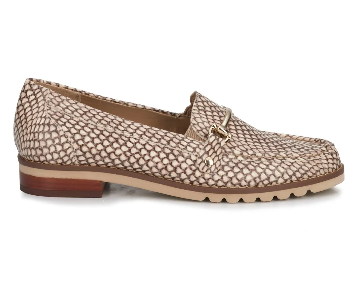 Ros Hommerson Wren Ii Women's Loafer Slip-on Shoes In Tan Multi