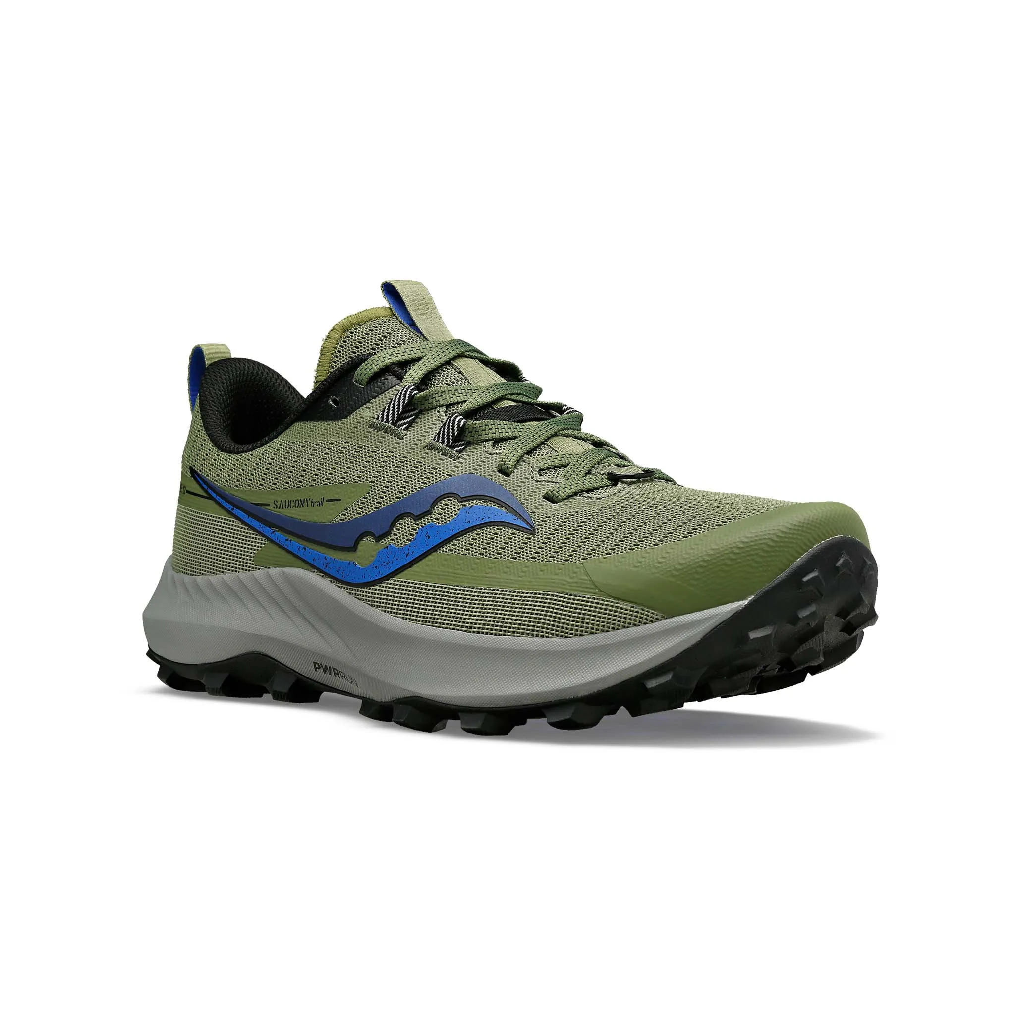 Saucony | Men's Peregrine 13 Running Shoes - Glade/Black