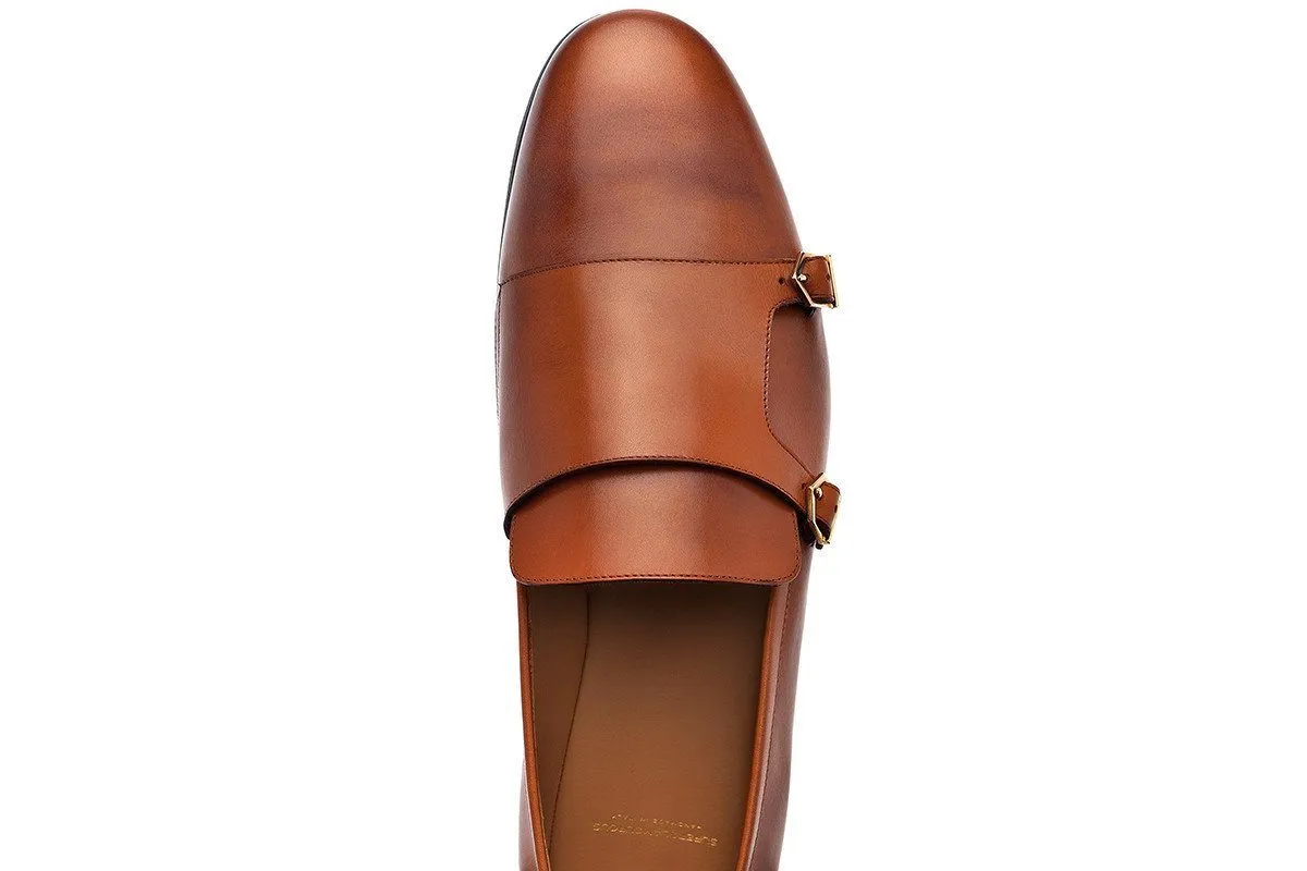 Scarpe - ODILON NAPPA COGNAC LOAFERS