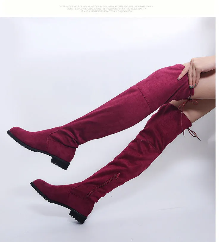 Sexy Over The Knee Boots Women Female Women Shoes