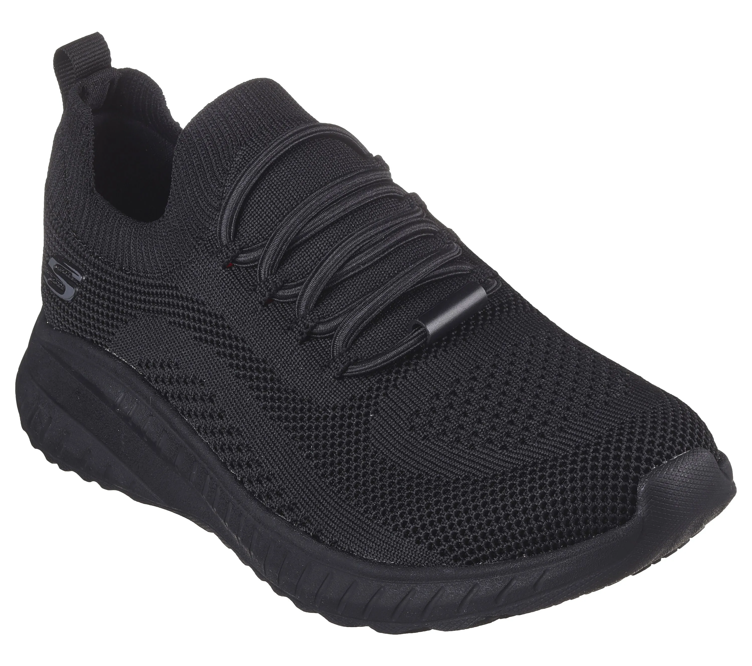 Skechers Women's Sport Squad Chaos SR Work Relaxed Shoe - Black 108145