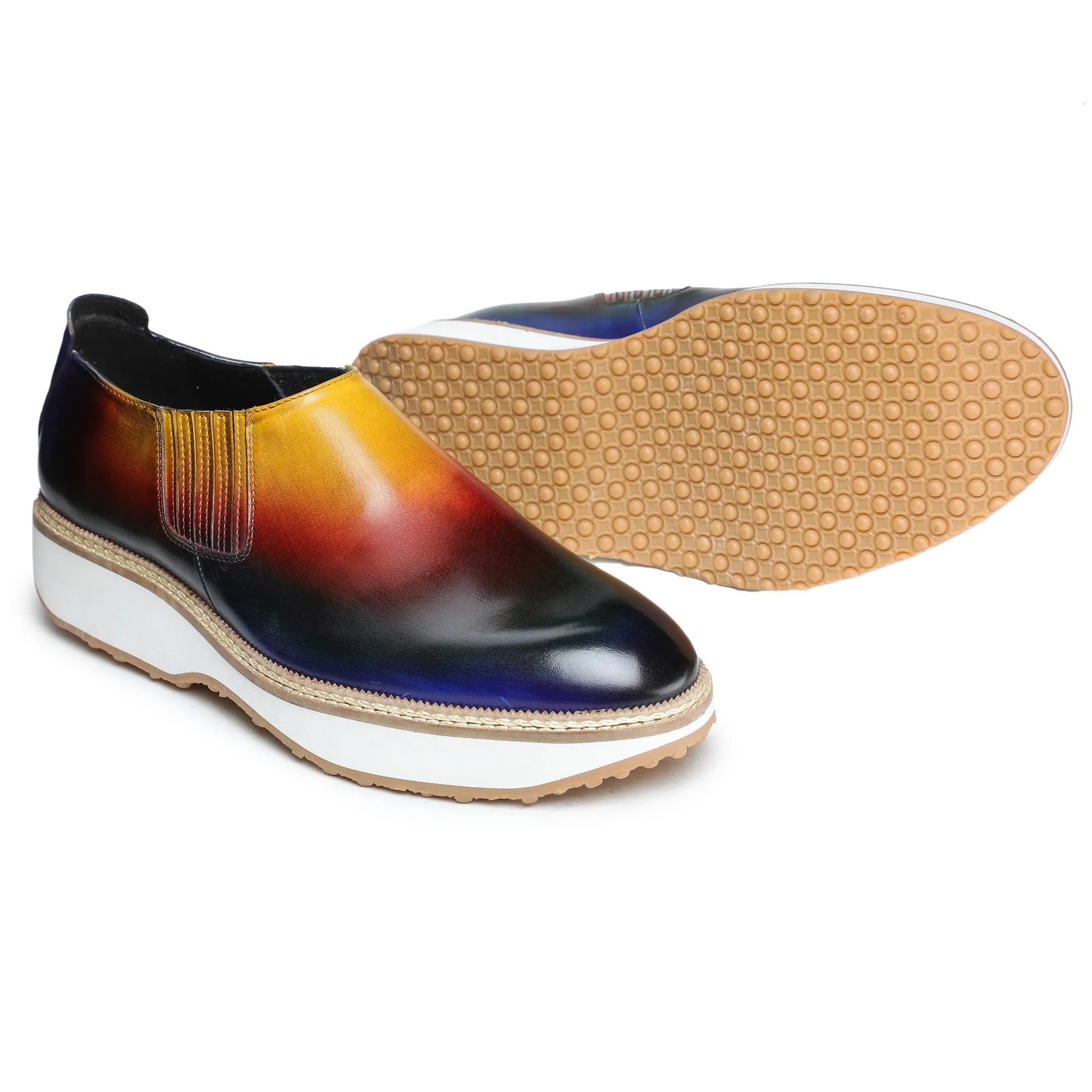 Slip On Sneakers- Multicolor