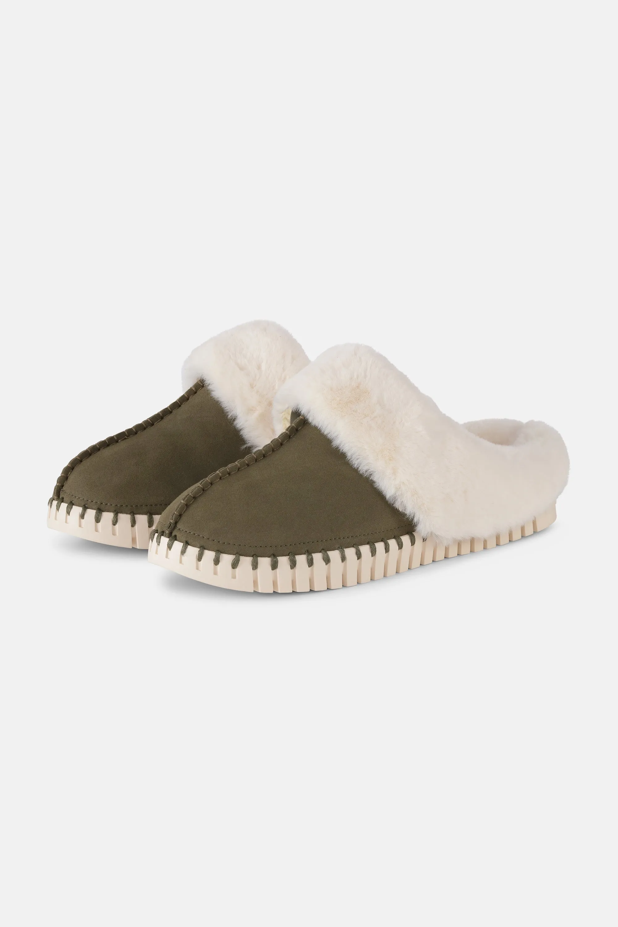 Slippers - Deep Olive