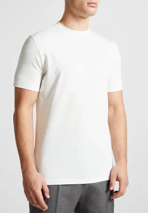 Éternel Fitted Luxe T-Shirt - White