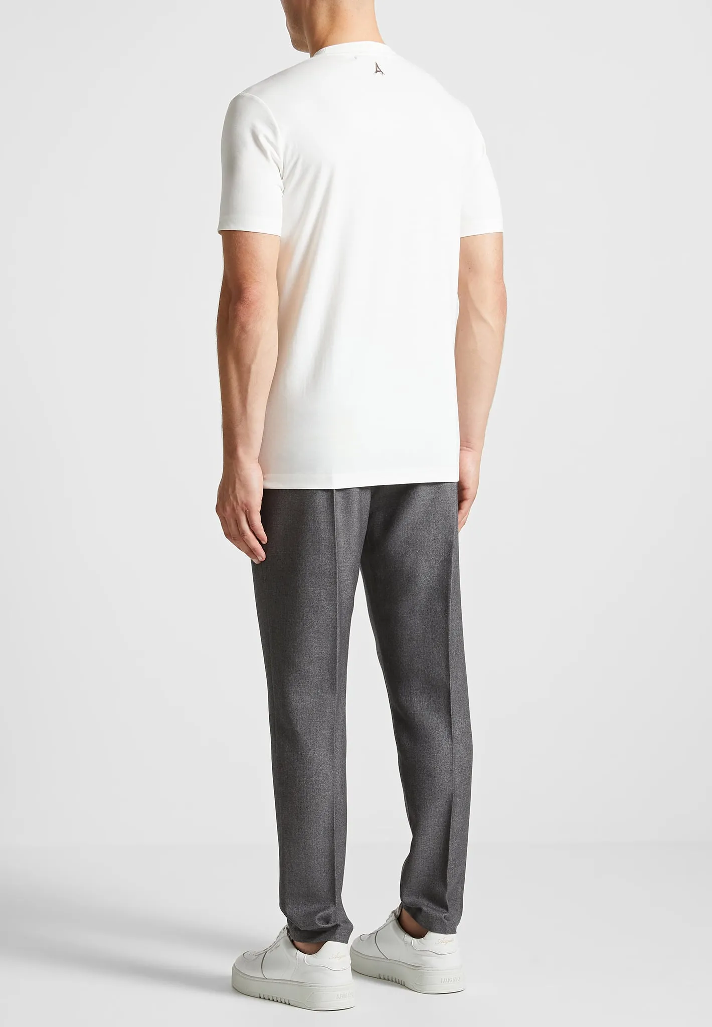 Éternel Fitted Luxe T-Shirt - White